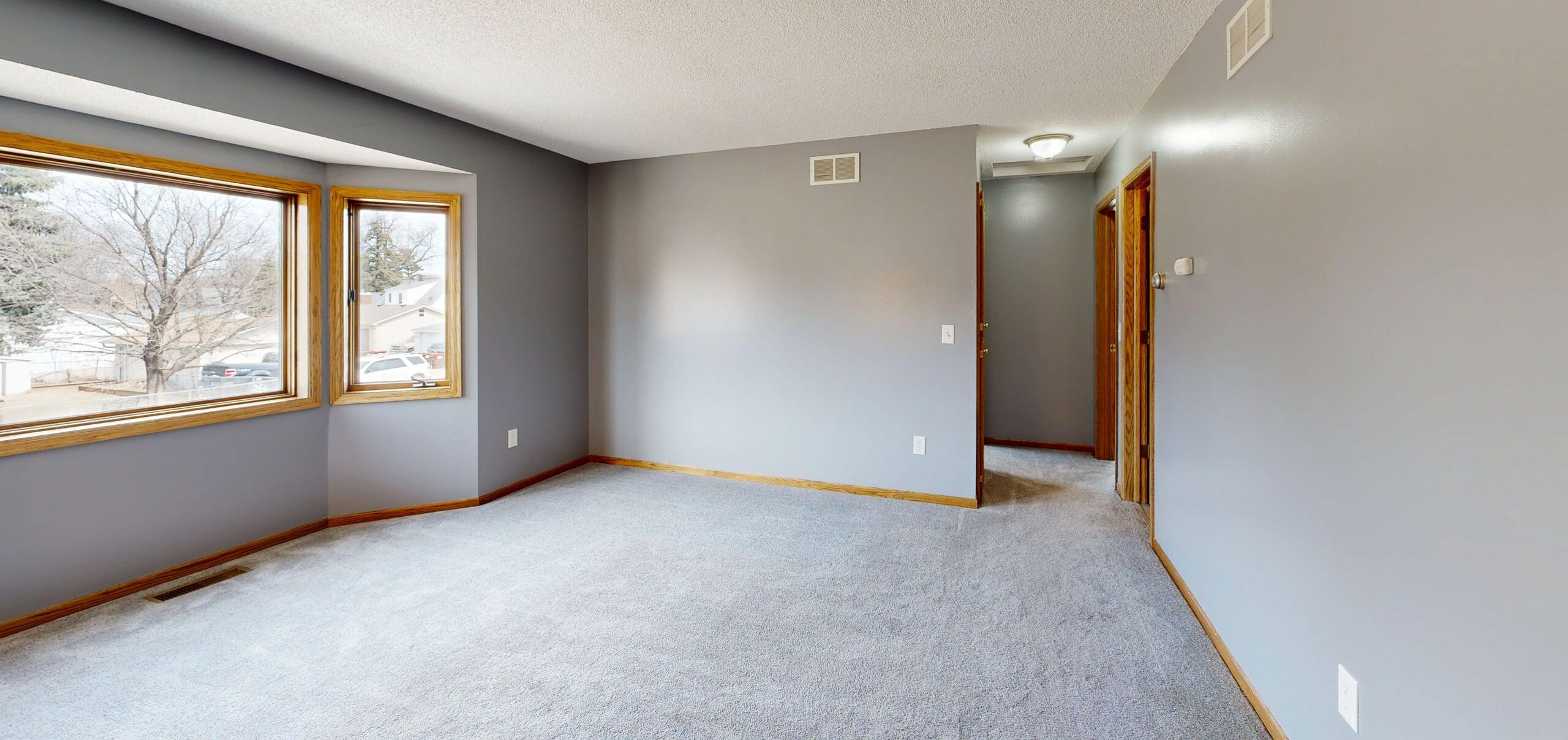 Penhold home with professionally cleaned residential carpet